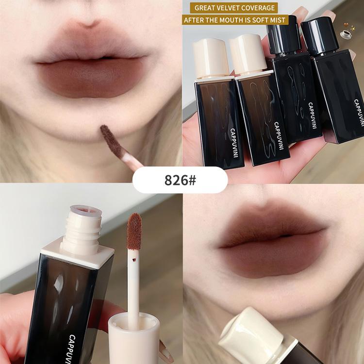 CAPPUVINI Matte Velvet Lip Balm Mashed Potato Texture Available In 6 Colors