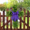 Easter Cross Wreath Pendant Window Garland Easter Teardrop Swag for Front Door Living Room