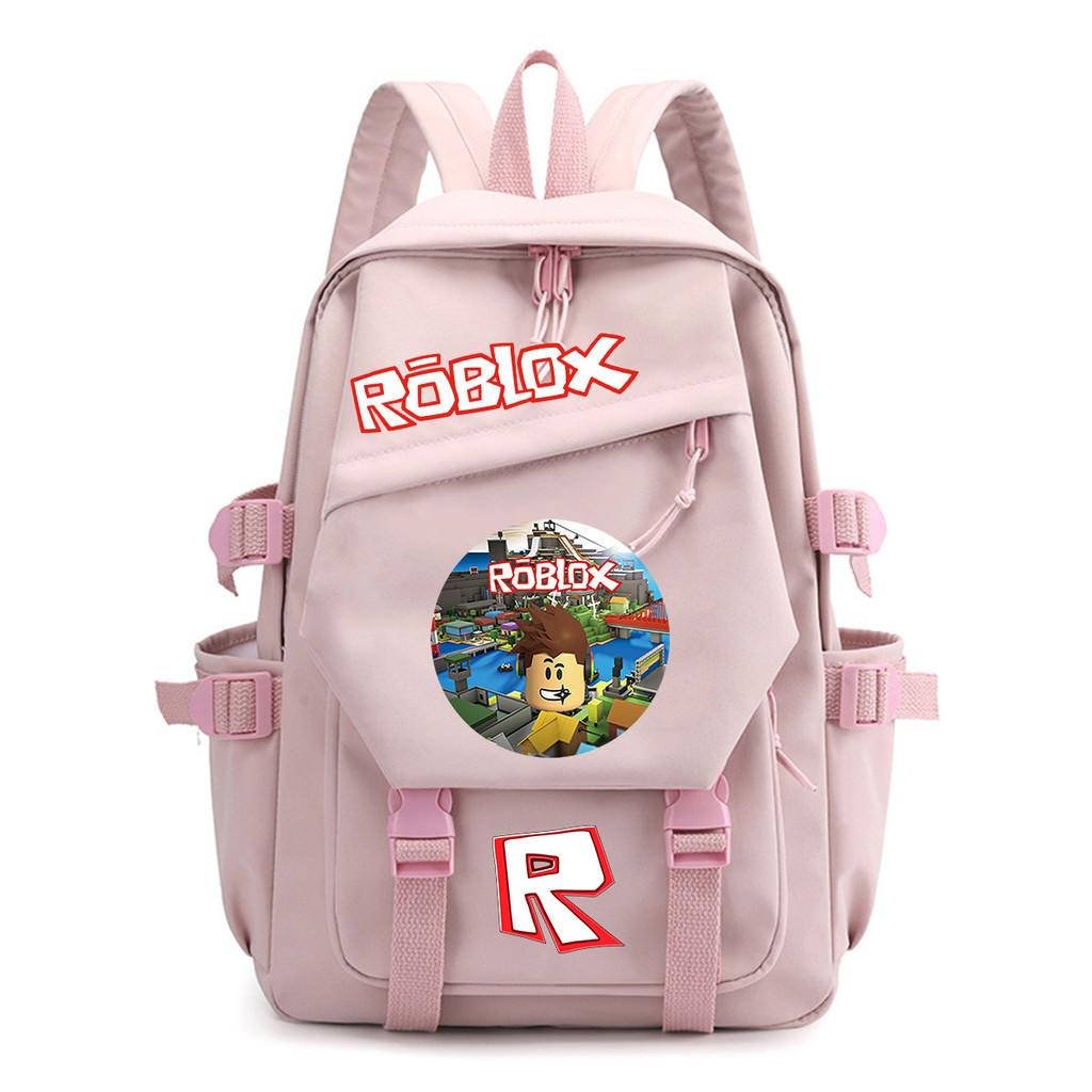Roblox Backpack For Teens With Oxford Fabric Casual School And Travel Bag