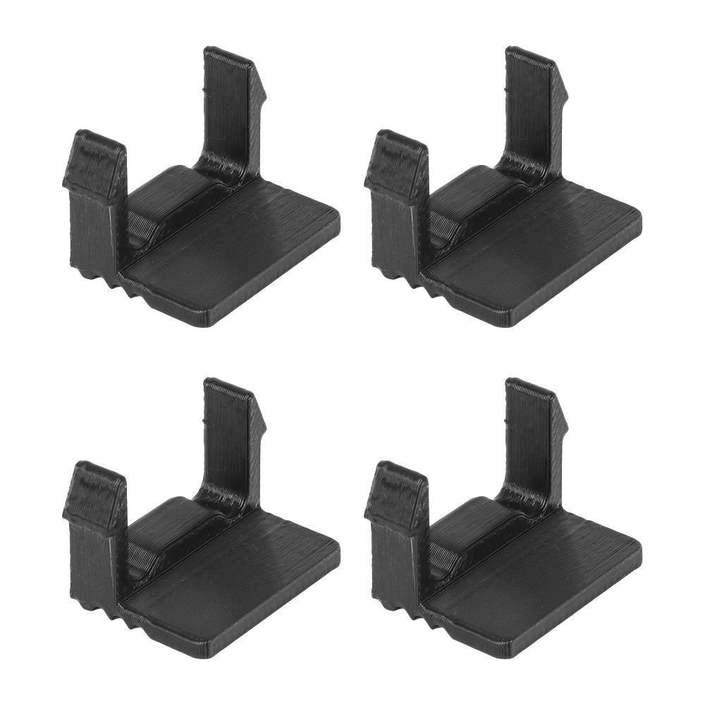 4x Clips de support de plaque d'immatriculation en plastique pour Thule Euro Way Easy Fold Velo Compact Clips de support de plaque d'immatriculation Accessoires de voiture