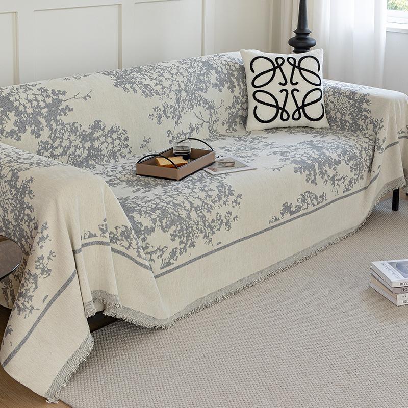 Chenille Jacquard Sofa Towel Four Seasons Universal Anti-Scratching Sofa Cover Cloth Whole All Wrapped Cover Cover Full-Cover Sofa Cushion
