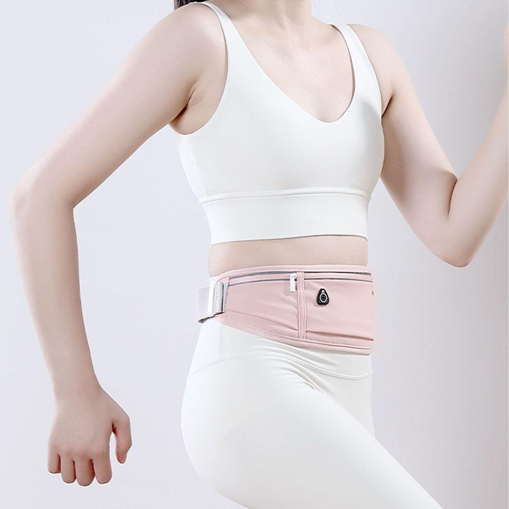 Invisible Running Waist Bag Breathable Waist Pack Multi-function Sports Belt Bag  Women