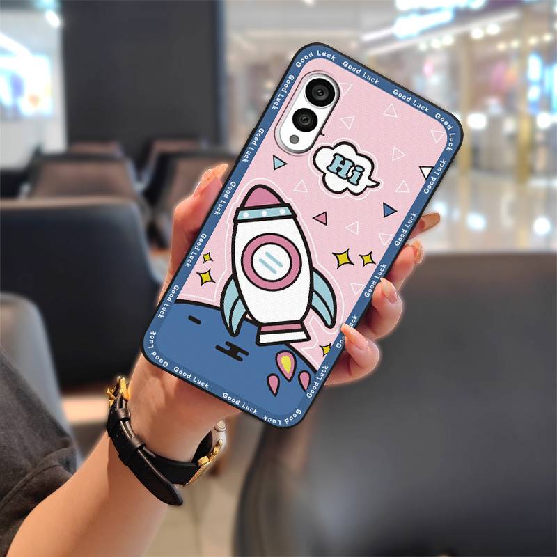 Durable Cute Phone Case For FCNT/Fujitsu Arrows N F-51C Anti-knock Waterproof Fashion Design Dirt-resistant Graffiti TPU