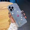 Butterfly Cherry Cartoon Soft Shell Case for iPhone 13 14 15 16 Pro Max