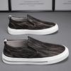 Fashion Men's Casual Canvas Shoes Summer Slip On Loafers For Men Flats Breathable Driving Shoes Male Cloth Walking Sneakers Shoes