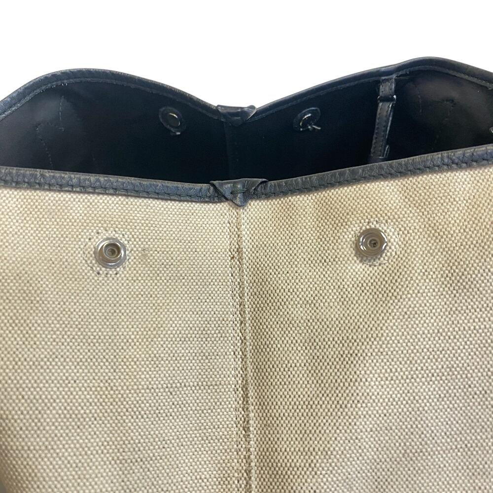 Balenciaga 339933 Borsa in tela Blu kabas S Borsa a mano Tela avorio Donna Usato