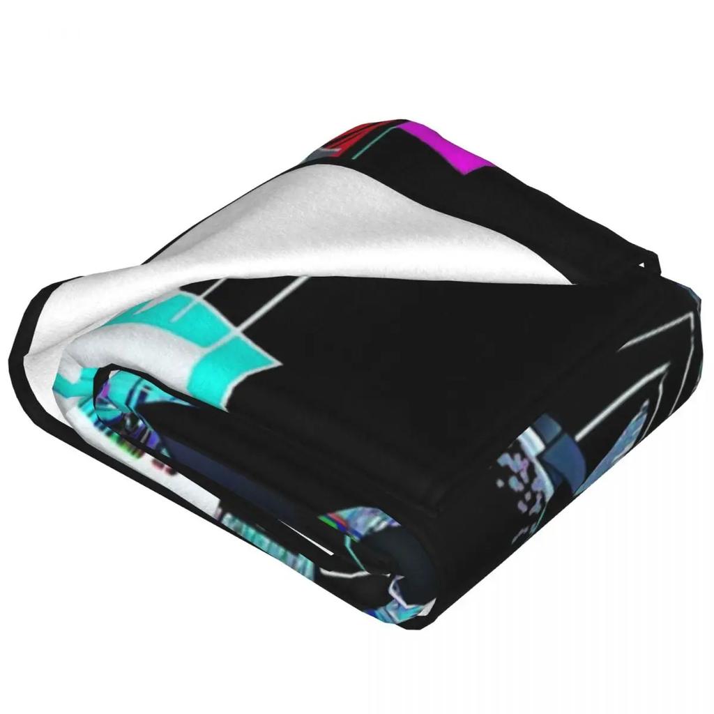 Vox Hazbin Hotels Strickdecken Flanell Super Weiche Überwurfdecken für Auto Sofa Couch Bett Teppich