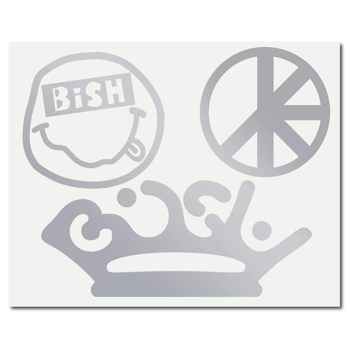 

Sticker Silver 069S BiSH (Small)