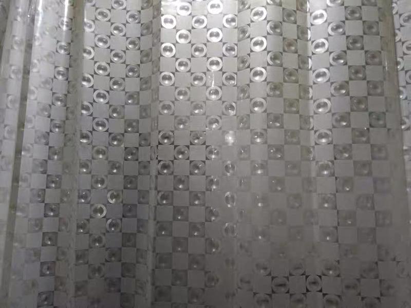 Transparent Anti-Mold Shower Curtain with Rings - Free Shipping