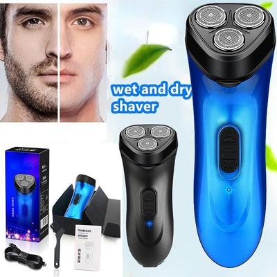 Yeni Elektrikli Tıraş Makinesi Usb Şarj Edilebilir Tıraş Makinesi erkek Taşınabilir Tıraş Makinesi Üç Kafa Tıraş Makinesi