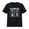 Cooles 40. Geburtstag Kunstwerk Für Gag Witz T-Shirt vintage Gewaschen Mann Bequem Vielseitig Stilvoll Oberteil Für Tägliches Tragen Atmungsaktiv