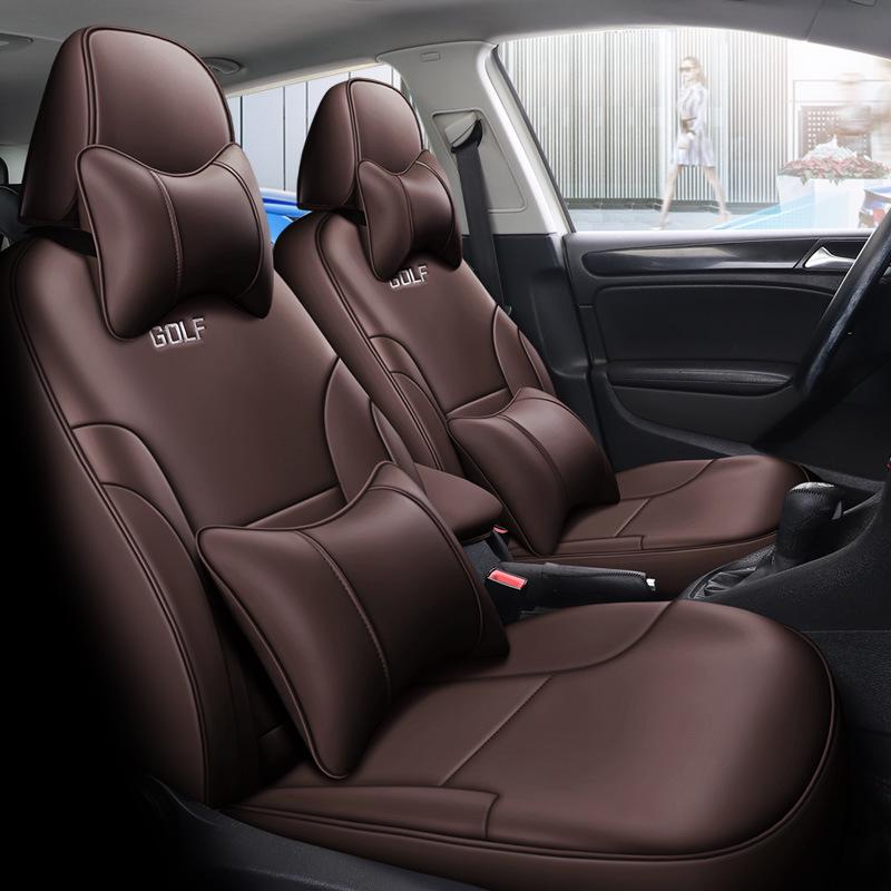 NT Custom Leather Seat Cover for Volkswagen Golf - Sporty, Stylish, All-Season Fit