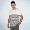 Front Row Adults Unisex Breton Striped T-Shirt