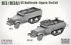 Takom 1/16 Scale American M3/M3A1 Half-Track 2-in-1 Plastic Model TKOAHHQ-010 (Tank)