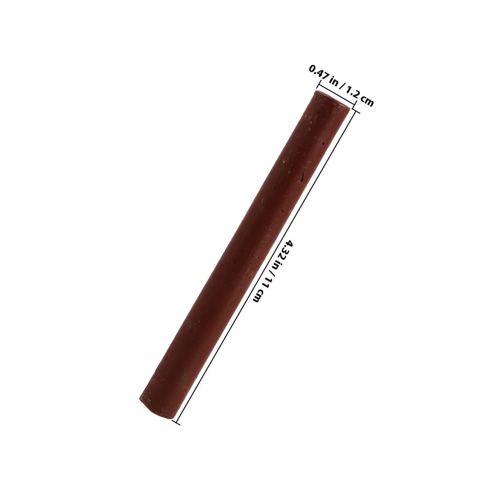 2pcs Furniture Repair Wax Crayons Dark Brown Wood Filler Sticks For Scratches On Tables Cabinets Floors Hardwood Laminate