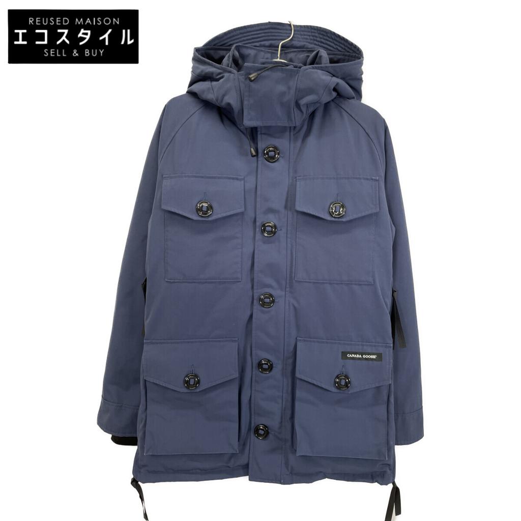 CANADA GOOSE 3346JM Navy Rankley Down Jacket Jacket S NavyUsed