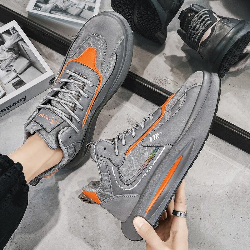 Men Casual Shoese Sale Non -Slip Lace -Up Shoes Men 'S Fashion Sneaker Men 'S Comfortable Flats Shoes Men 'S Vulcanize Shoes