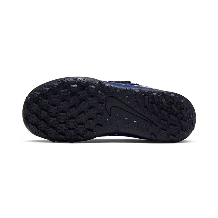Nike Mercurial Vapor 13 Club MDS TF Comfortable Versatile Low Top Kids Soccer Shoes Kids Sneaker Dark-Blue CJ1180-401