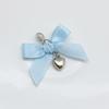 Pack of 4 Stylish Shoe Buckles Colorful Shoe Decorations Ribbon Shoes Pendant Footwear Pendant Heart Pendant for Shoe