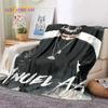 Rapper Singer Free Anuel AA Hip Hop Blanket,Soft Throw Blanket for Home Bedroom Bed Sofa Picnic Travel Office Cover Blanket Kids