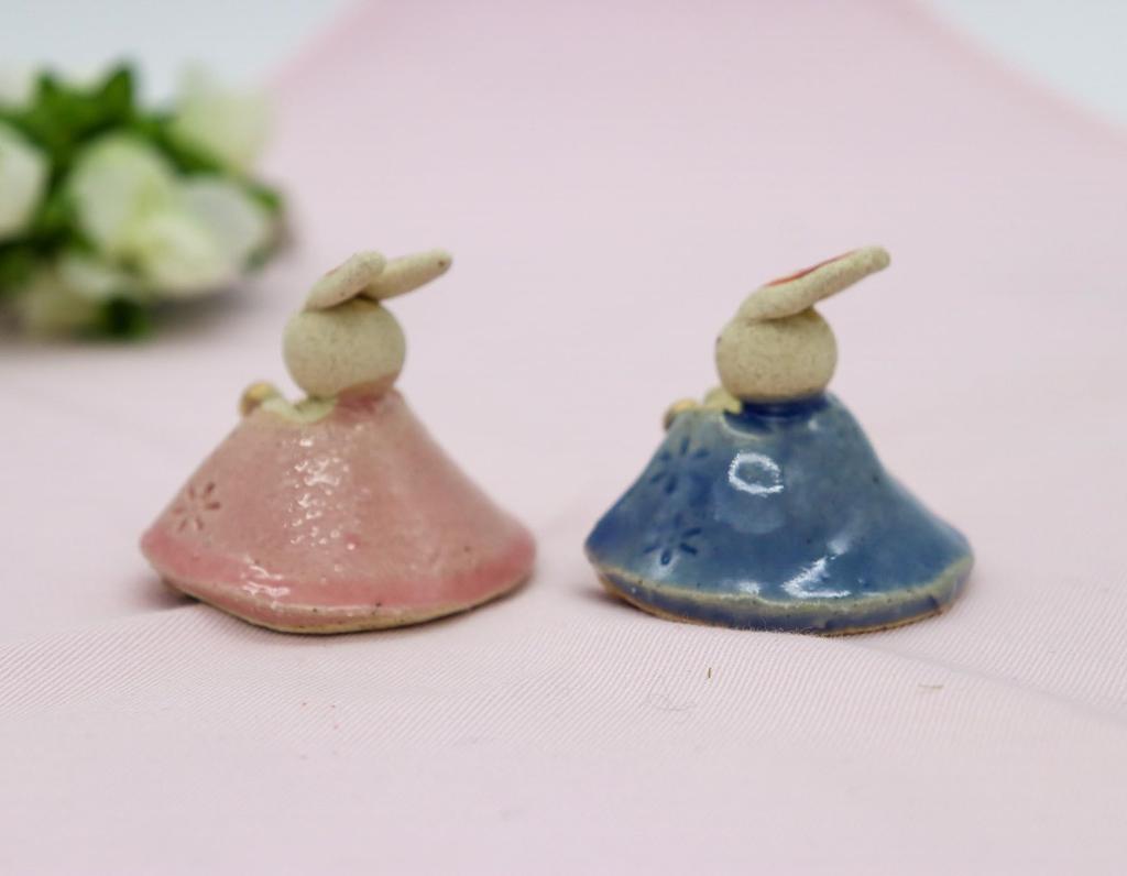 Craftsman House Hina Small Hina Doll Decorations Dolls, Rabbits,