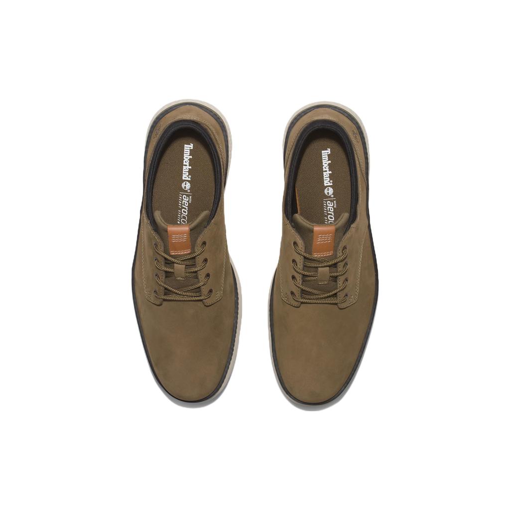 Timberland Cross Mark Couro Confortável Esportivo Antiderrapante Durável Leve Cano Baixo Sapatos Casuais Masculinos Sapatos Casuais Marrom A435N327