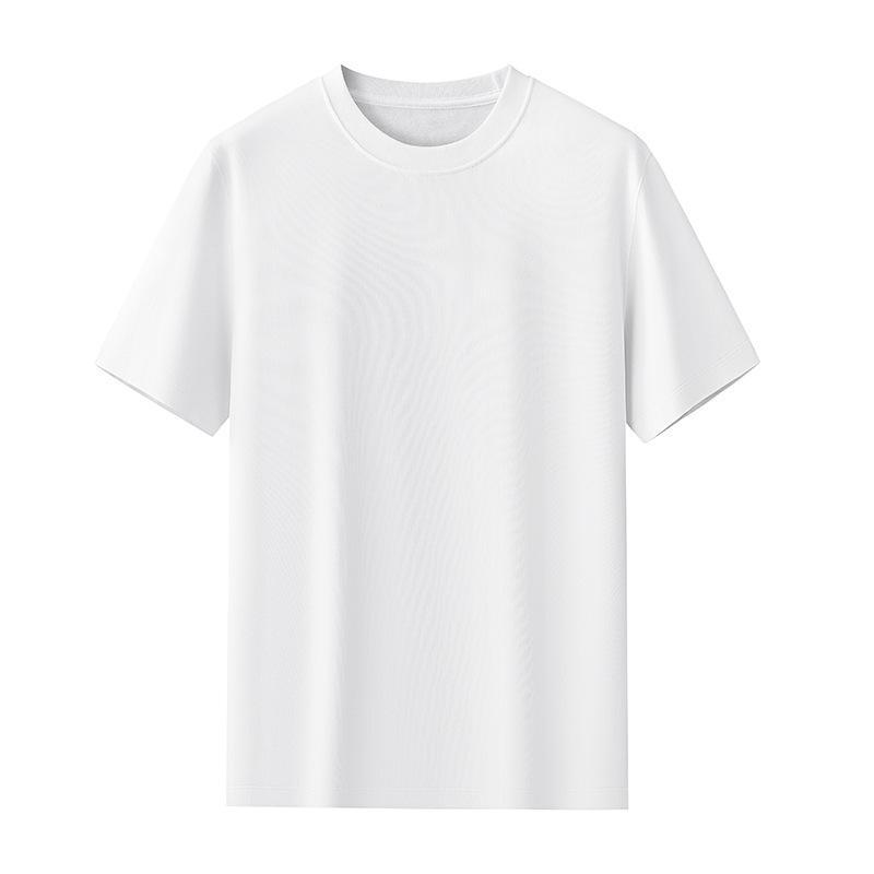 Herren-Kurzarm-T-Shirt aus hochwertiger, 300 g schwerer Baumwolle für Frühling und Sommer