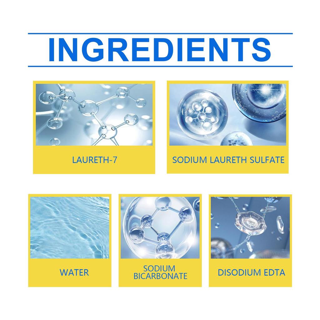 Rayhong Car Glass Cleaner Anti-Fog Two-in-One Windshield Cleaner Brightening and Oil Film Removal Anti-Fog Agent 100ml