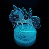 Unicorn Night Light For Children, Illuminated, Horse, Desk Lamp + Remote Control