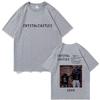 Crystal Castles Double Sided Print T Shirts Men Women Hip Hop Rock Oversized T-shirts Male Gothic T Shirt Men's Vintage Tshirt