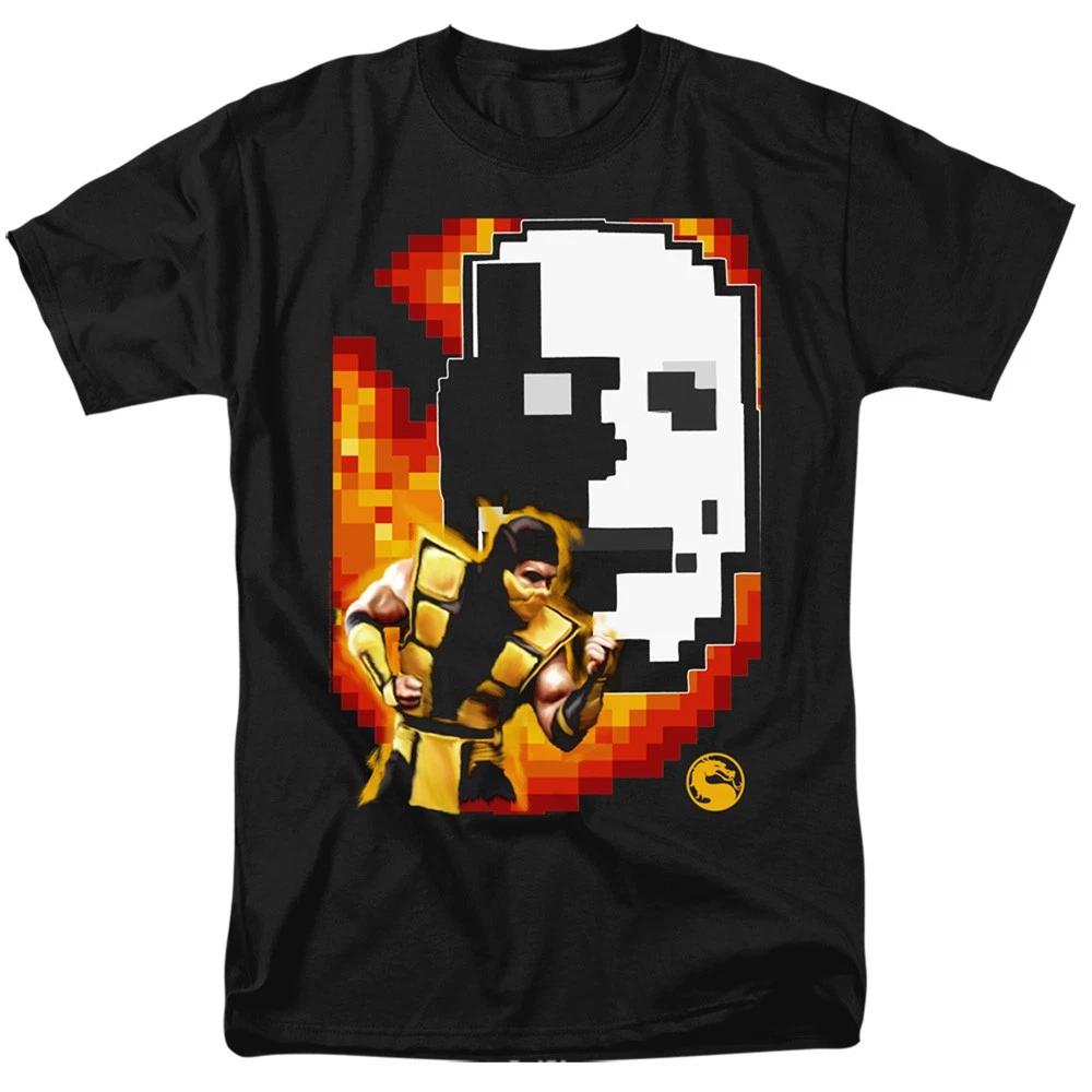 Mortal Kombat Klassic Scorpion Adult T-Shirt XXL