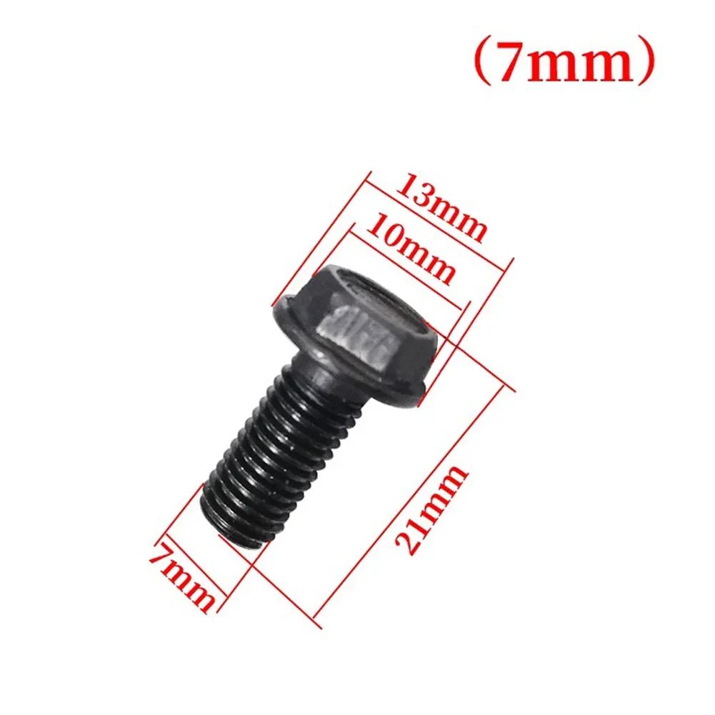 10 Stück Sägeblatt-Schraube M8 M7 M6 Linksgewinde Sechskant-Flansch 6mm/7mm/8mm Für Schneidmaschine Werkzeugteile Hohe Festigkeit und Härte