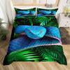 Erosebridal Ice Hockey Bedding Set Twin Hockey Player Duvet Cover for Kids Boys Girls Teens Juvenile Sports Game Comforter Cover Set Soft Mi