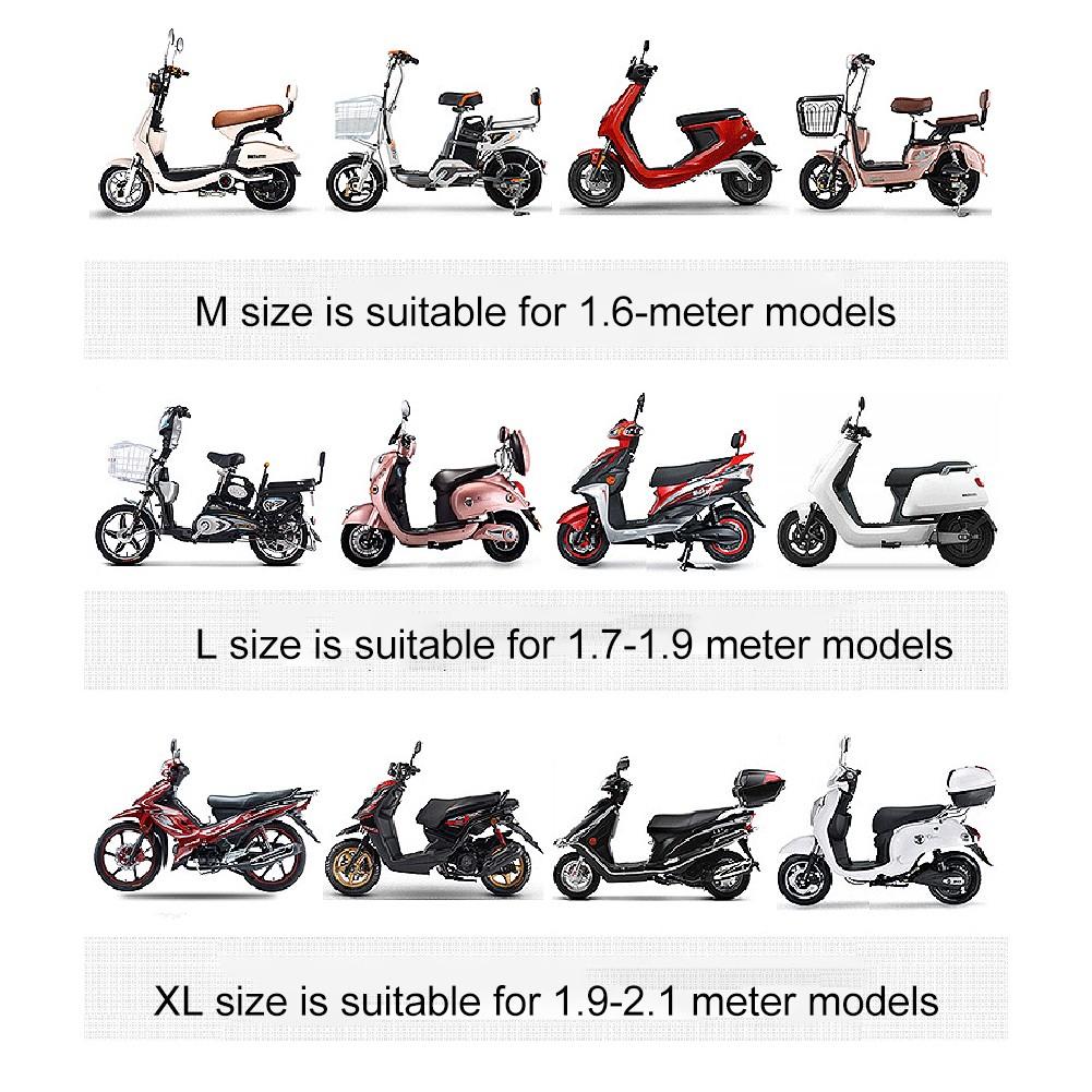 Convenient Storage Motorcycle Cover Dust-proof Elastic Around The Car