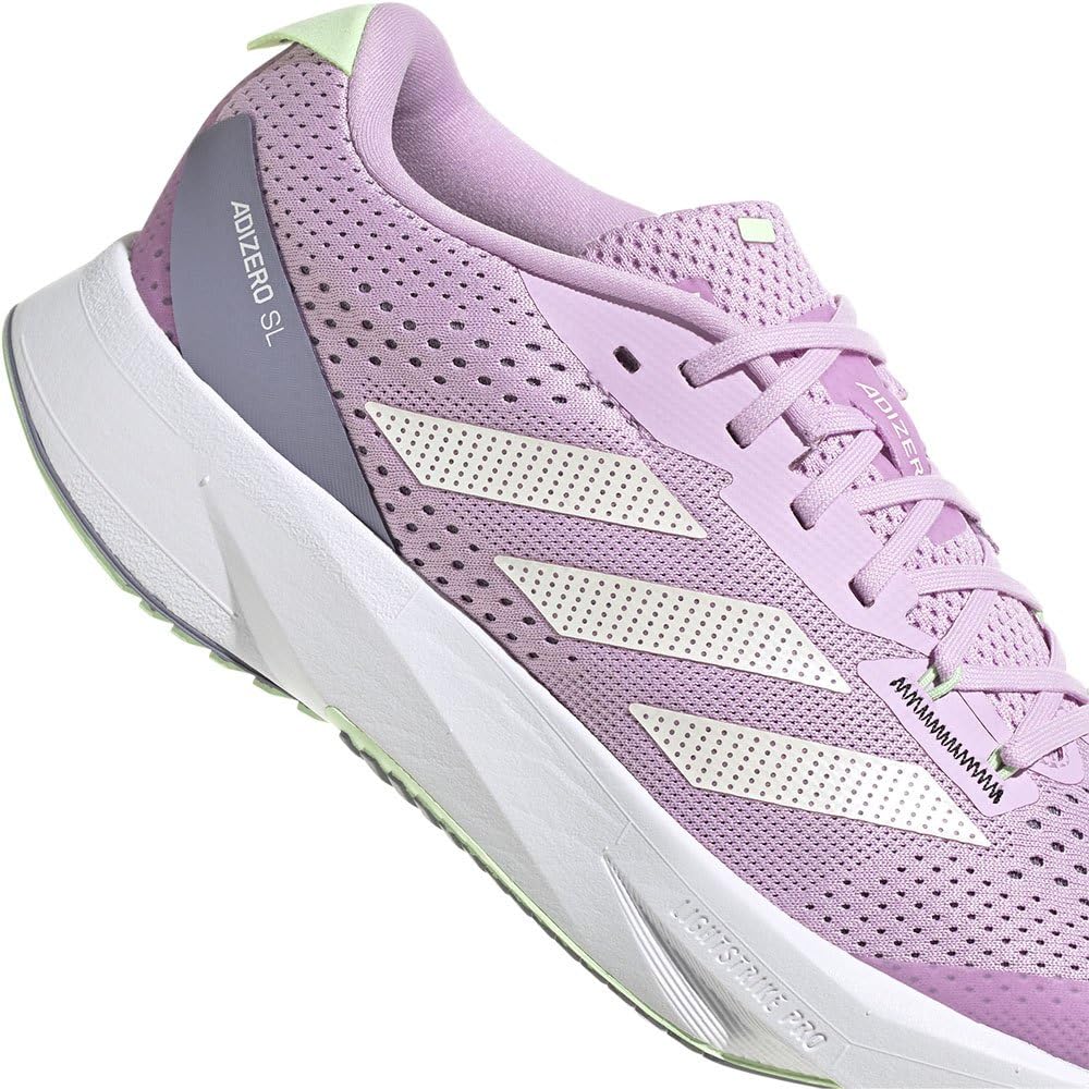 Adidas Women's Adizero SL Running Shoes, IG3339, LIZ90 LILC/MT-SI, Size 23.5 cm