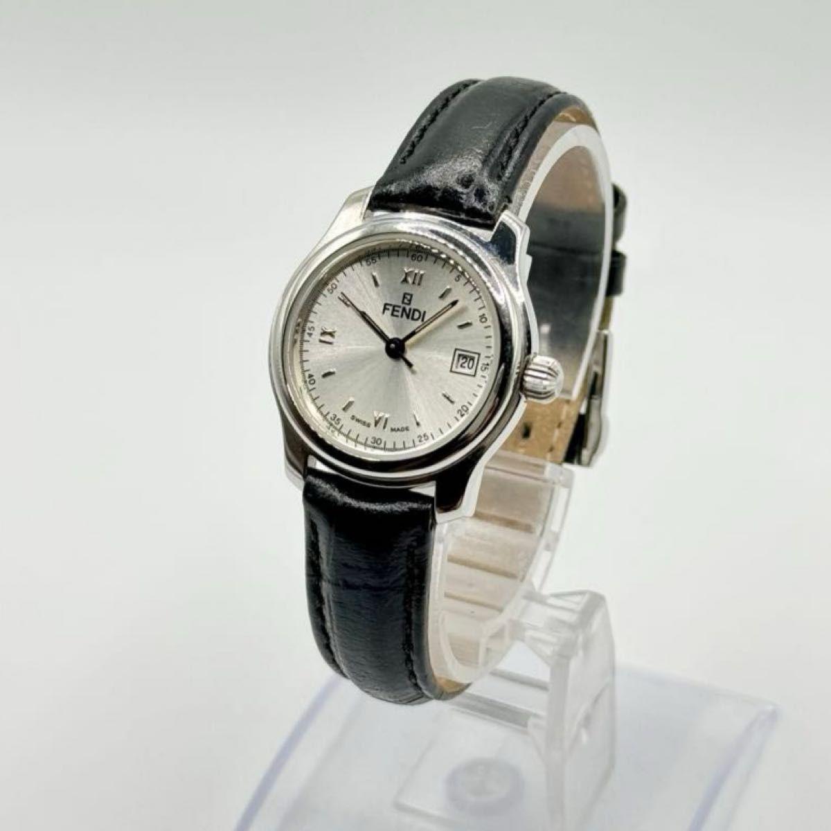 Used FENDI Women s Watch Quartz 210L Date 3 Hands