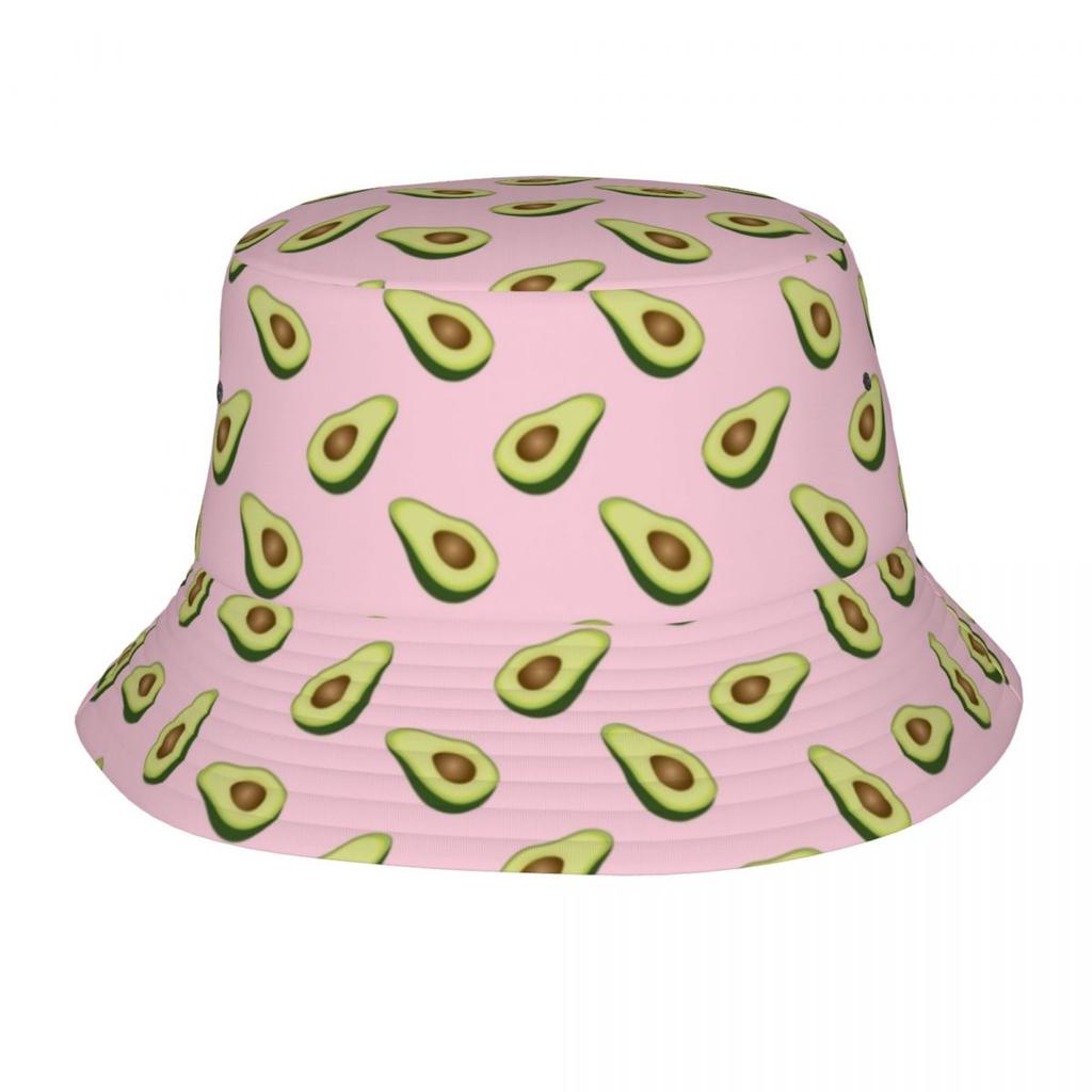 Satın alın Pink Avocado Toast Pattern Bucket Hats Unisex Women Unisex ...