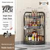 Yi Ceng 3-Tier Stainless Steel Kitchen Corner Shelf