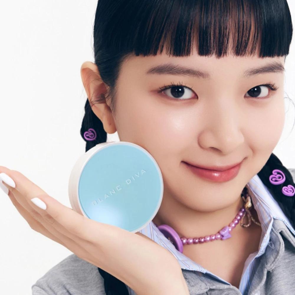 Water Velvet Cushion Set (Main Product + Refill) No. 19 Porcelain