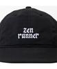 Takomahujilekodeu Zen Runner Cap - Black