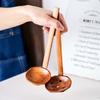 Accessories Tableware Soup Ladle Hot Pot Long Handle Soup Spoon Wooden Spoon Ramen Spoon Colander