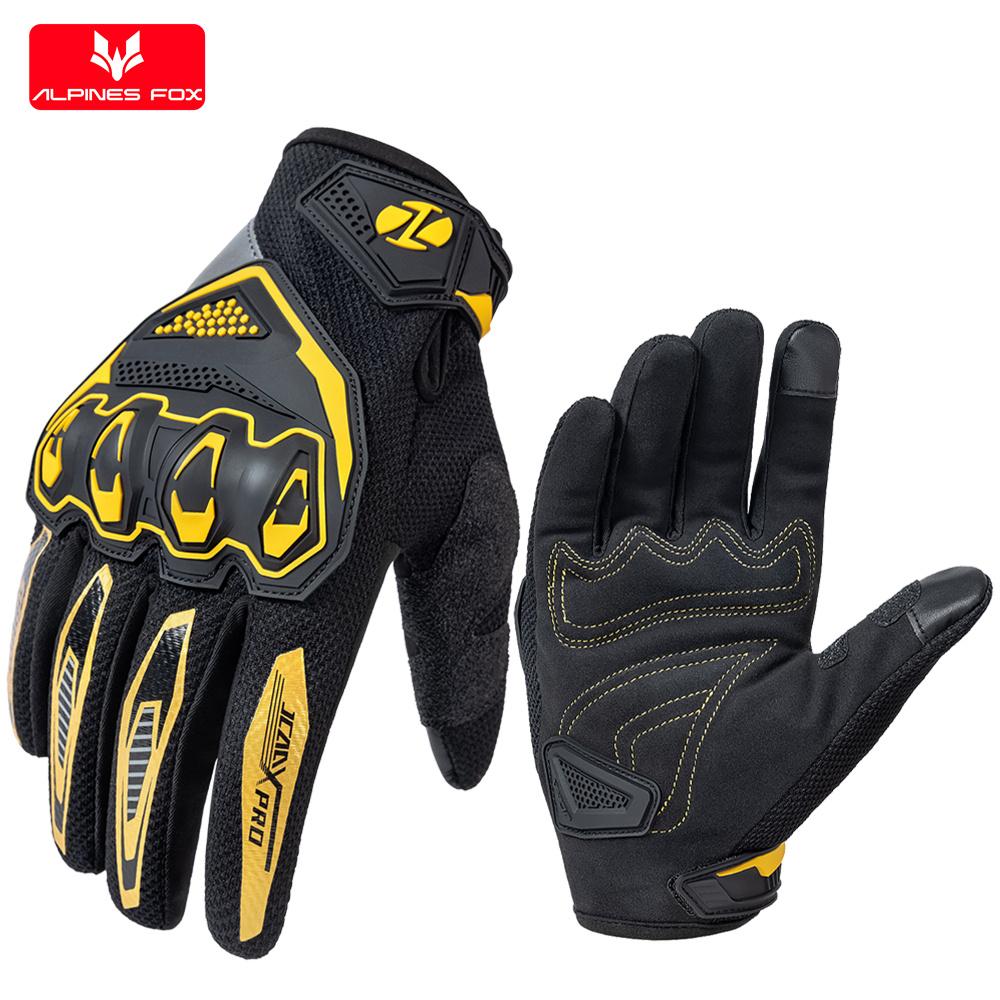 2025 Zomer Nieuwe Volledige Vinger Motorhandschoenen Antislip Slijtvast Motocross Racehandschoenen Touchscreen Moto Biker Handschoenen