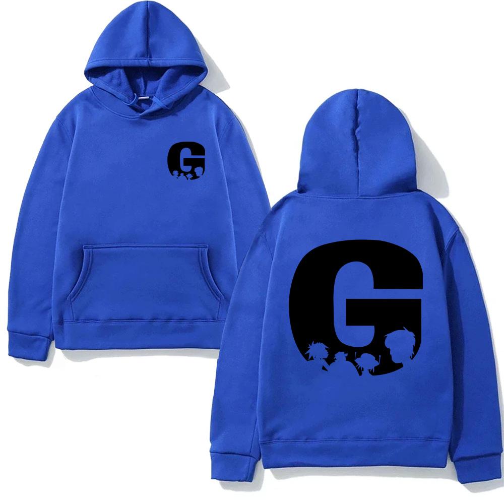 

Big G Hoodie 2025 New Gorillaz Same As Official Website Clothing Graphic Printing Sudaderas Unisex Pullovers High Quality XXXL