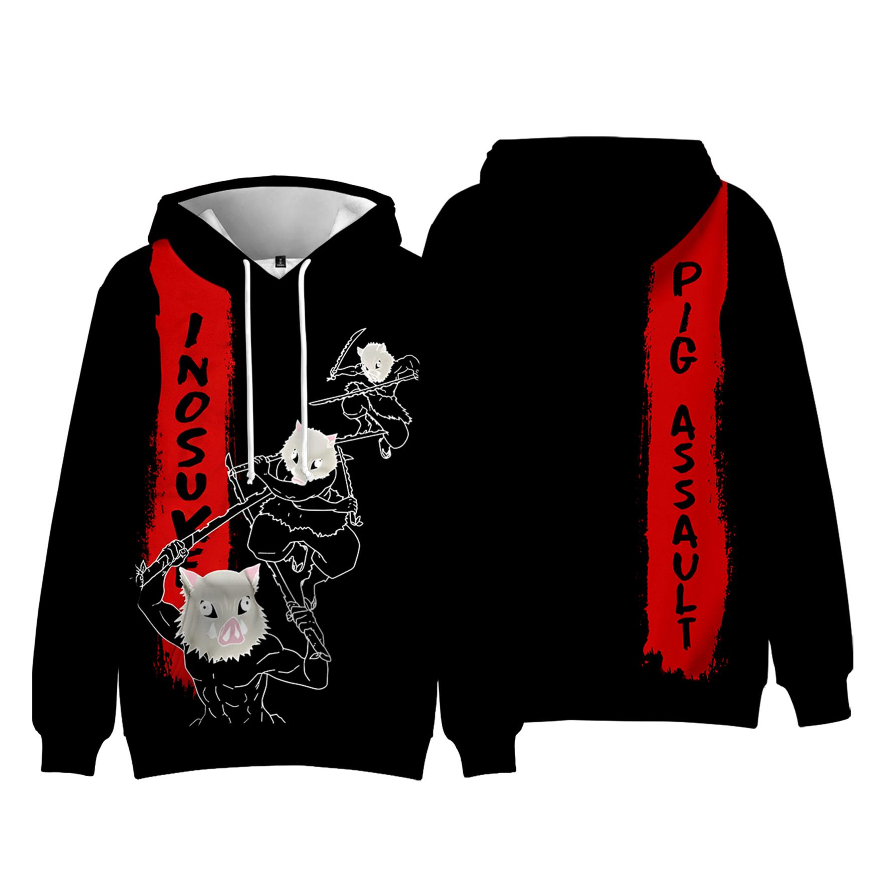 Толстовки с капюшоном из японского аниме «Убийца демонов» — фото 3