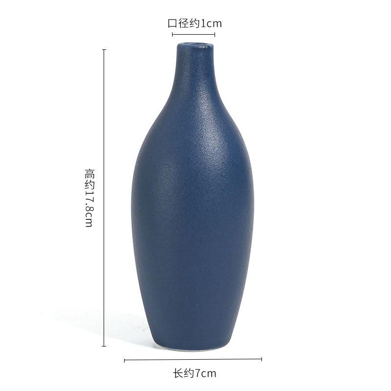 Ceramic Vase Morandi Vase Dry Flower Arranger Living Room TV Cabinet Table Decoration Ceramic Soft Decoration Home Acessories