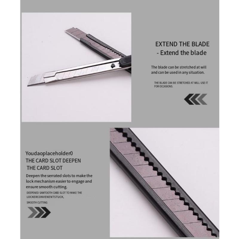 1PC Small Stainless Steel Utility Knife Portable Detachable Office Supply Metal Paper Knife Student Stationery Hand Tool Knife