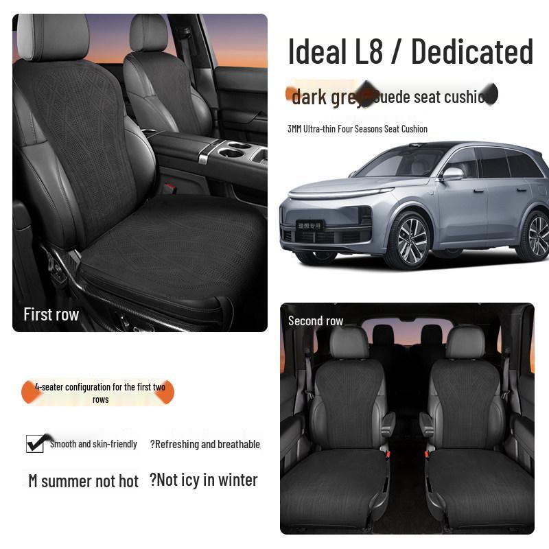 Li Auto L6-L9 Sitzkissen: Vier Jahreszeiten Universell, Atmungsaktive Auto-Innenraumabdeckungen für 25 Modelle.