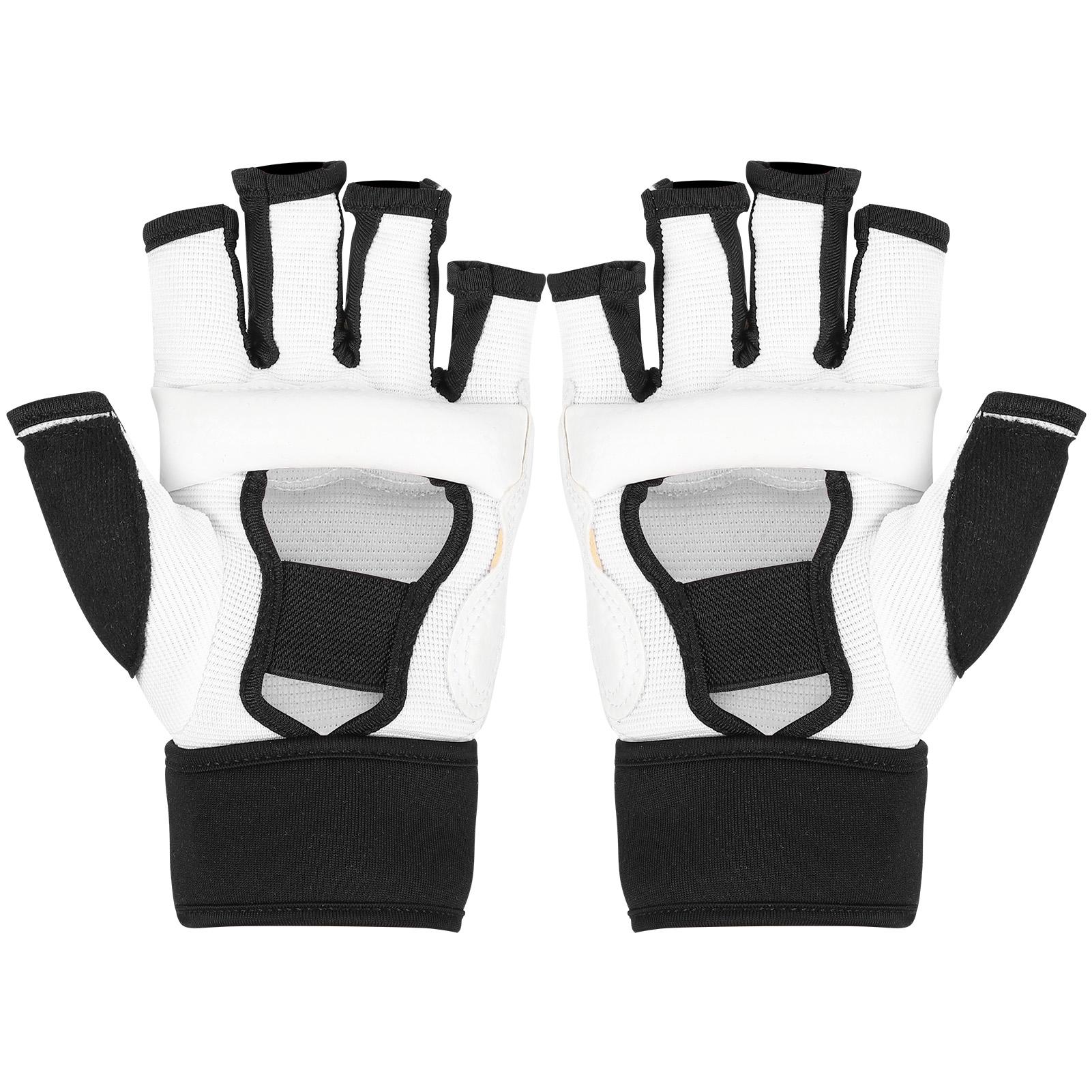 

2 шт. Перчатки для тхэквондо Взрослые Детские Защита рук Борьба Боксерские перчатки АксессуарM