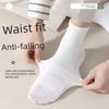 Herren Frühling und Herbst Reine Baumwolle 10A Antibakteriell Deodorant Schweißabsorption Anti-Pilling Lange Socken