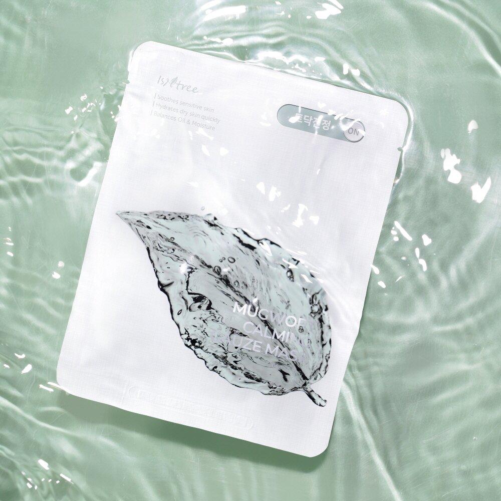 Isntree Mugwort Calming Gauze Mask Sheet 10P